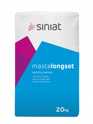 Siniat Longset Bedding Cement Plaster Compound 20kg